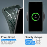 Spigen Samsung Galaxy S23 Skal Liquid Air Abyss Green