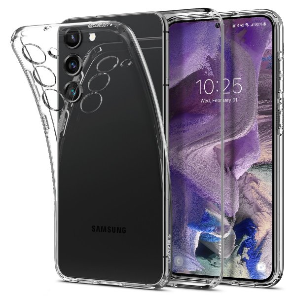 Spigen Samsung Galaxy S23 Skal Liquid Crystal Crystal Clear