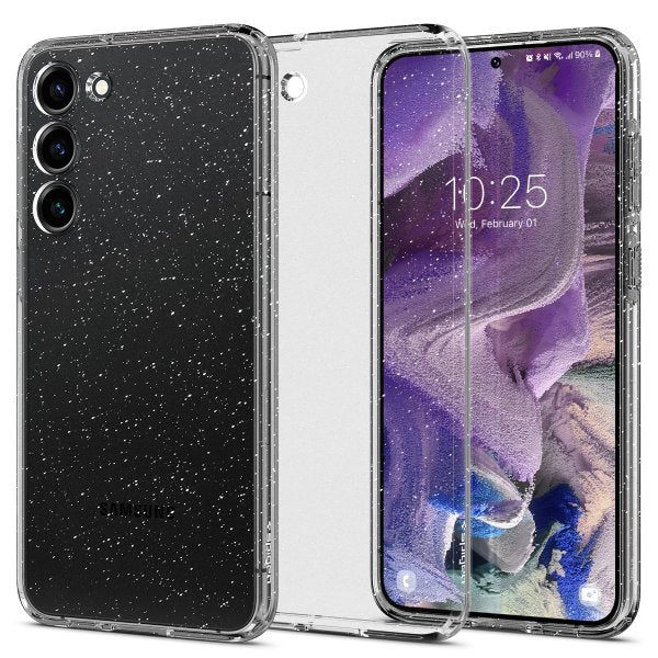 Spigen Samsung Galaxy S23 Skal Liquid Crystal Glitter Crystal Quartz