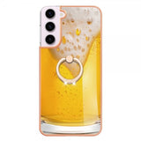 Samsung Galaxy S23 Skal med Finger Ring Motiv Öl