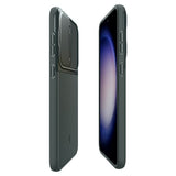 Spigen Samsung Galaxy S23 Skal Optik Armor Abyss Green