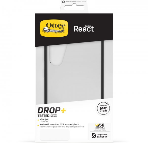 Otterbox Samsung Galaxy S23 Skal React Black Crystal