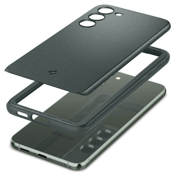 Spigen Samsung Galaxy S23 Skal Thin Fit Abyss Green