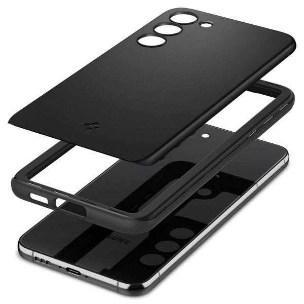 Spigen Samsung Galaxy S23 Skal Thin Fit Svart