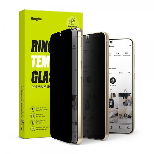 Ringke Samsung Galaxy S23 Skärmskydd Privacy Glass