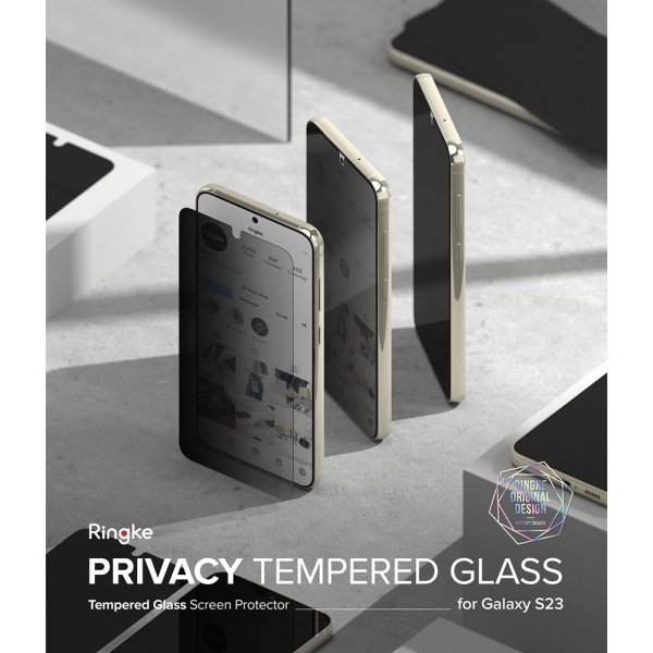Ringke Samsung Galaxy S23 Skärmskydd Privacy Glass