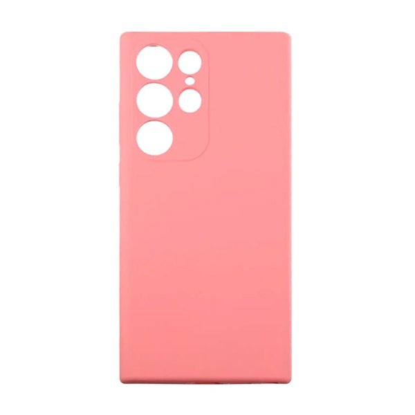 Samsung Galaxy S23 Ultra Skal Silikon Rosa