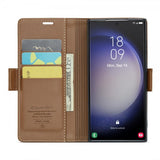 CaseMe Samsung Galaxy S23 Ultra Fodral 023 Series Brun
