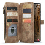 CaseMe Samsung Galaxy S23 Ultra Fodral C30 Series Brun