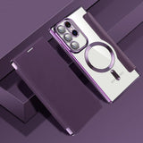 Samsung Galaxy S23 Ultra Fodral MagSafe Lila