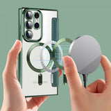 Samsung Galaxy S23 Ultra Fodral MagSafe Lila