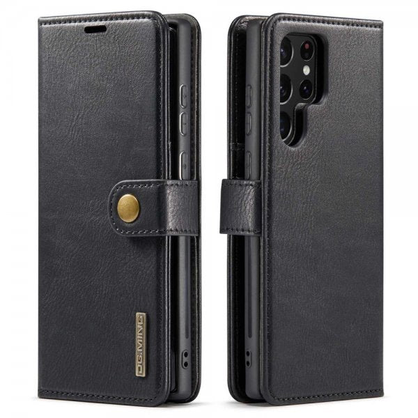 Dg.Ming Samsung Galaxy S23 Ultra Fodral med Löstagbart Skal Svart