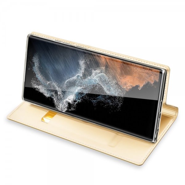 Dux Ducis Samsung Galaxy S23 Ultra Fodral Skin Pro Series Guld