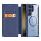 Dux Ducis Samsung Galaxy S23 Ultra Fodral Skin X Pro Series MagSafe Blå