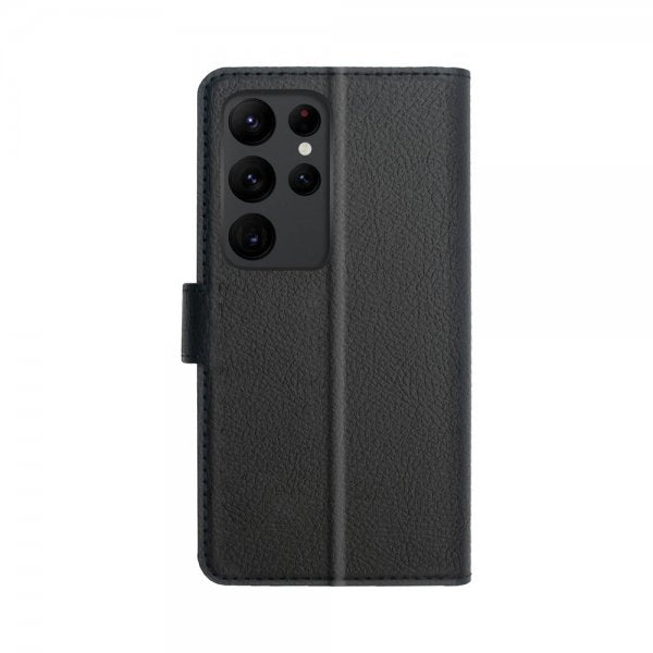 Xqisit Samsung Galaxy S23 Ultra Fodral Slim Wallet Selection Svart