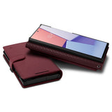 Spigen Samsung Galaxy S23 Ultra Fodral Wallet S Plus Burgundy