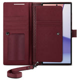 Spigen Samsung Galaxy S23 Ultra Fodral Wallet S Plus Burgundy