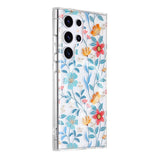 Samsung Galaxy S23 Ultra Skal Blommönster MagSafe Kvistar