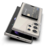 Rvelon Samsung Galaxy S23 Ultra Skal Korthållare Transparent