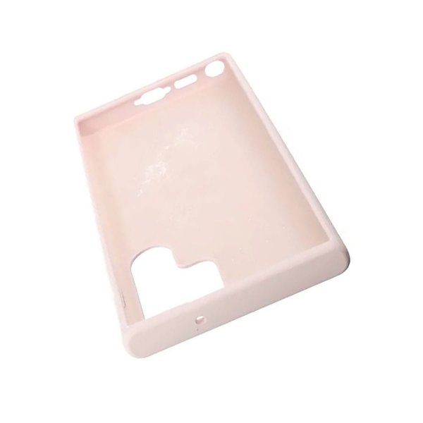 Rvelon Samsung Galaxy S23 Ultra Skal Silikon Sandrosa