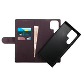Rvelon Samsung Galaxy S23 Ultra Fodral Magnetiskt Avtagbart Skal Lila
