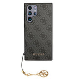 Guess Samsung Galaxy S23 Ultra Skal 4G Charms Grå
