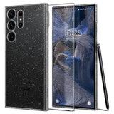 Spigen Samsung Galaxy S23 Ultra Skal Air Skin Glitter Crystal Quartz