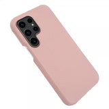 Samsung Galaxy S23 Ultra Skal Äkta Läder MagSafe Rosa
