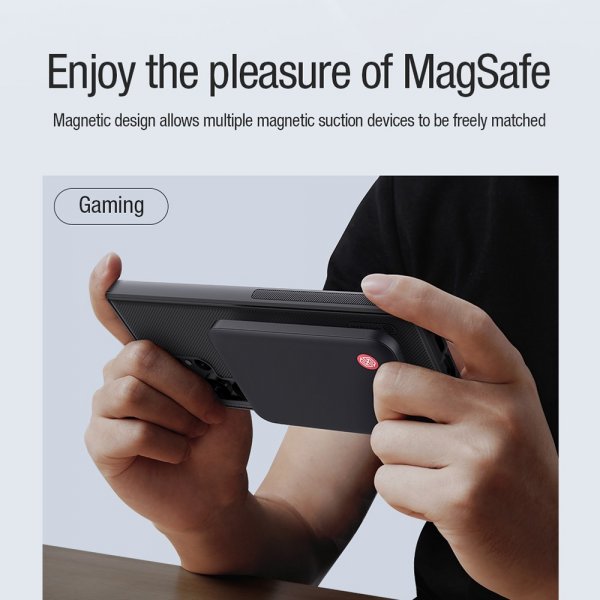 Nillkin Samsung Galaxy S23 Ultra Skal Super Frosted Shield Pro MagSafe Svart