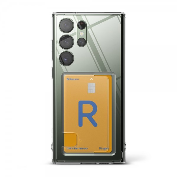 Ringke Samsung Galaxy S23 Ultra Skal Fusion Card Clear