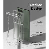 Ringke Samsung Galaxy S23 Ultra Skal Fusion Card Clear