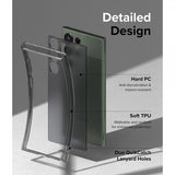 Ringke Samsung Galaxy S23 Ultra Skal Fusion Matte Smoke Black