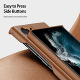 Dux Ducis Samsung Galaxy S23 Ultra Skal Grit Series Brun