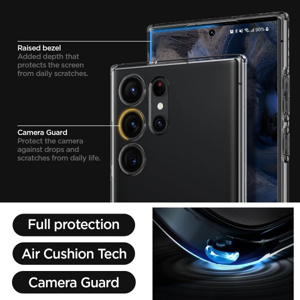 Spigen Samsung Galaxy S23 Ultra Skal Liquid Crystal Space Crystal