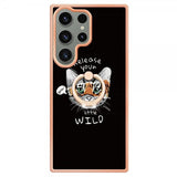 Samsung Galaxy S23 Ultra Skal med Finger Ring Motiv Release Your Little Wild