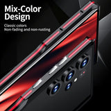 Samsung Galaxy S23 Ultra Skal Metal Bumper Silver