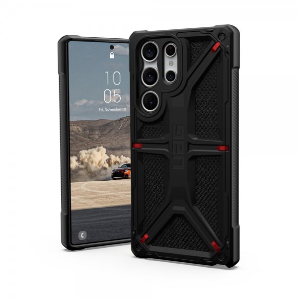 Urban Armor Gear (UAG) Samsung Galaxy S23 Ultra Skal Monarch Kevlar Black