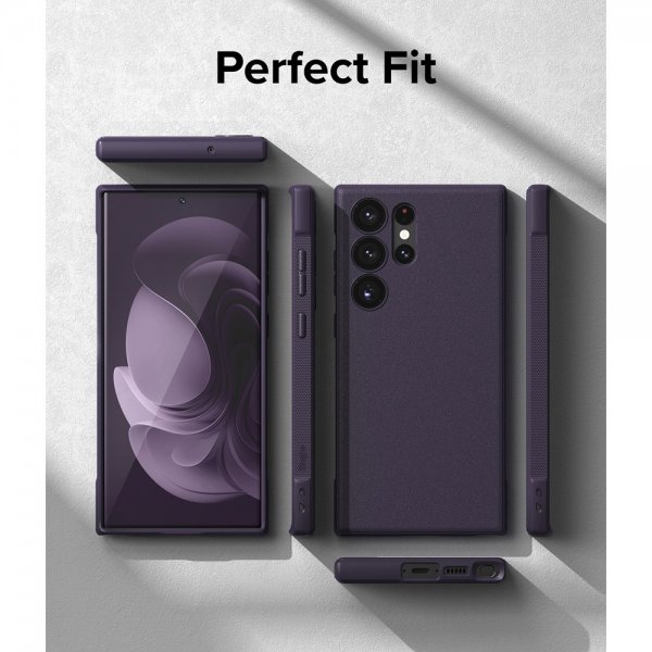 Ringke Samsung Galaxy S23 Ultra Skal Onyx Deep Purple