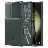 Spigen Samsung Galaxy S23 Ultra Skal Optik Armor Abyss Green