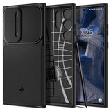 Spigen Samsung Galaxy S23 Ultra Skal Optik Armor Svart