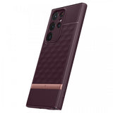 Caseology Samsung Galaxy S23 Ultra Skal Parallax Burgundy