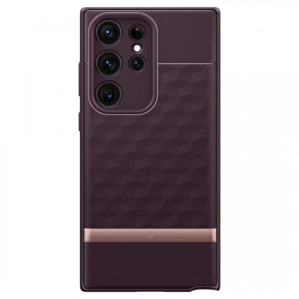 Caseology Samsung Galaxy S23 Ultra Skal Parallax Burgundy