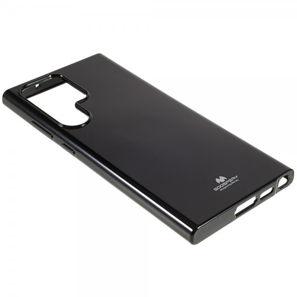 Samsung Galaxy S23 Ultra Skal Pearl Jelly Svart