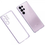 Sulada Samsung Galaxy S23 Ultra Skal Pläterad Kant Lila
