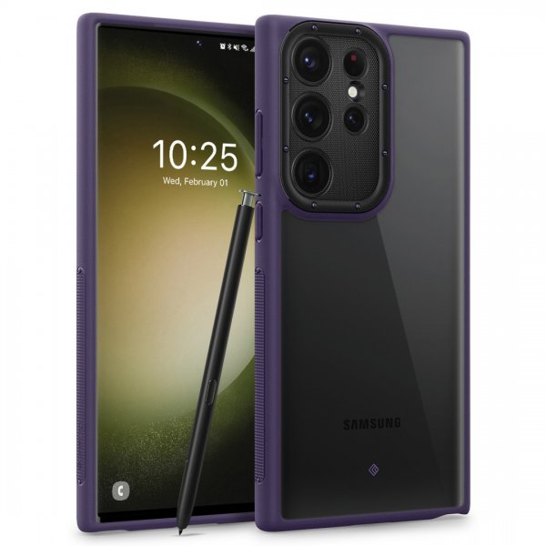 Caseology Samsung Galaxy S23 Ultra Skal Skyfall Lilac Purple