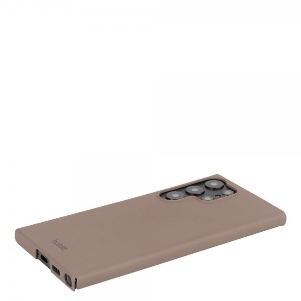 holdit Samsung Galaxy S23 Ultra Skal Slim Case Mocha Brown