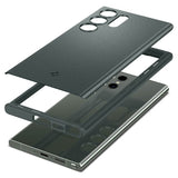 Spigen Samsung Galaxy S23 Ultra Skal Thin Fit Abyss Green
