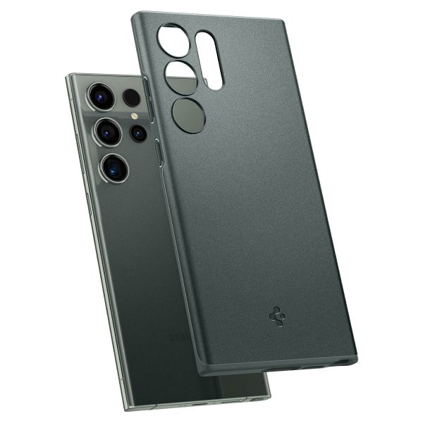 Spigen Samsung Galaxy S23 Ultra Skal Thin Fit Abyss Green