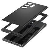 Spigen Samsung Galaxy S23 Ultra Skal Thin Fit Svart