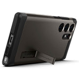 Spigen Samsung Galaxy S23 Ultra Skal Tough Armor Gunmetal